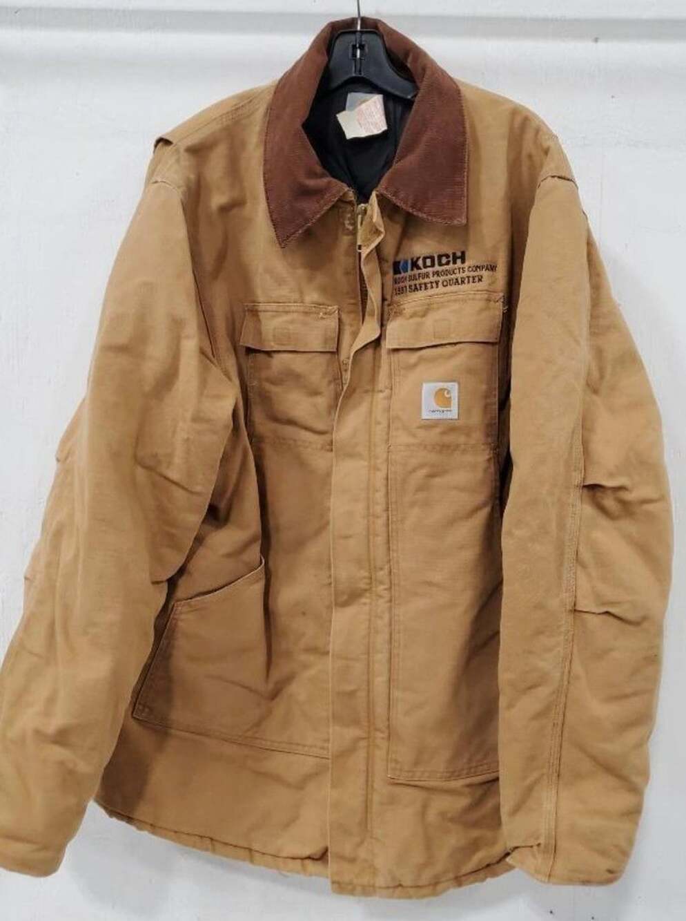 Carhartt Duck Traditional Coat Size 50 Tall Brown